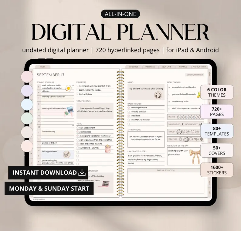 Digital Planner 2026 Updated